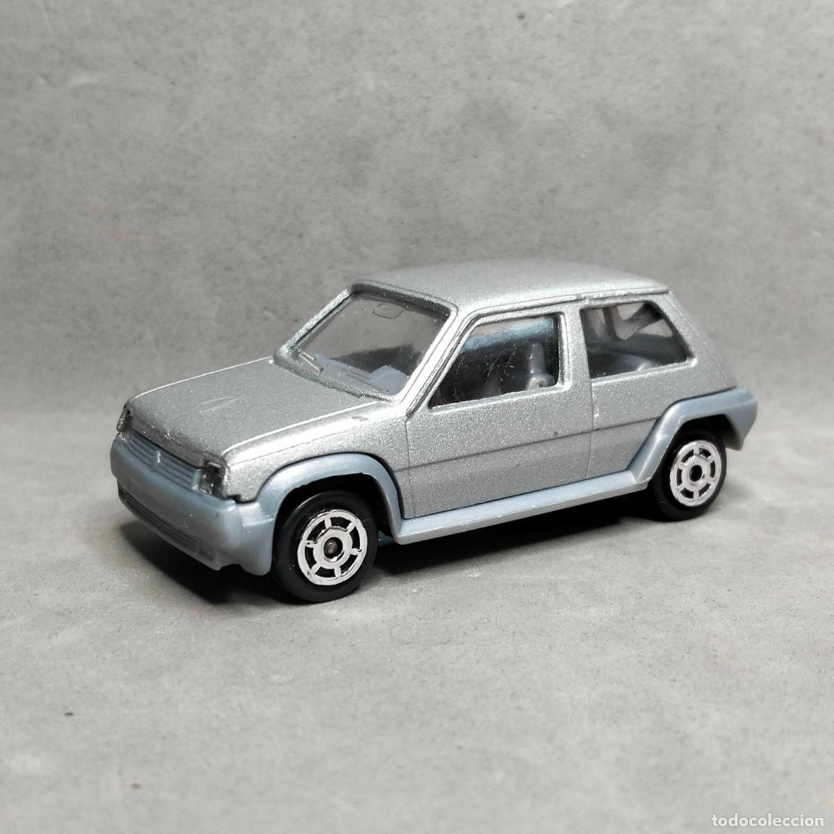 Coches a escala: Antiguo Renault 5 Supercinq GT Turbo escala 1/51, ref 205, serie 200 versi&oacute;n a&ntilde;o 2002 de Majorette