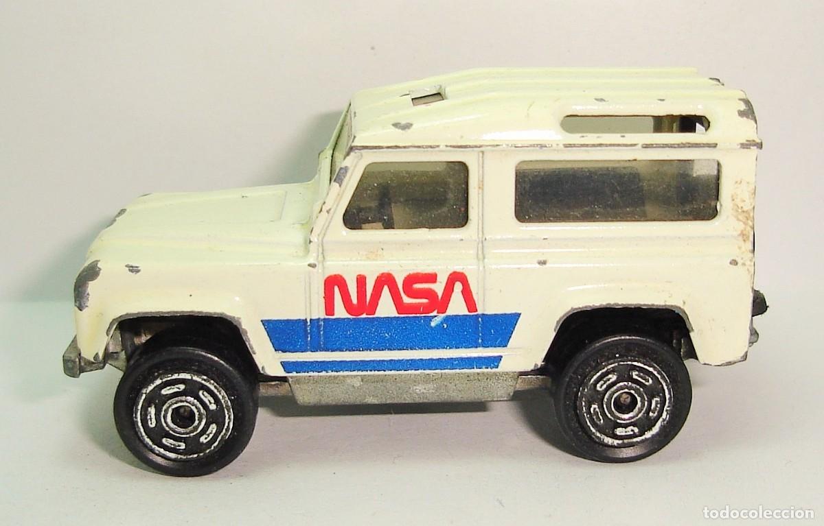 Coches a escala: LAND ROVER NASA MAJORETTE ESCALA 1:60 LOTE 41
