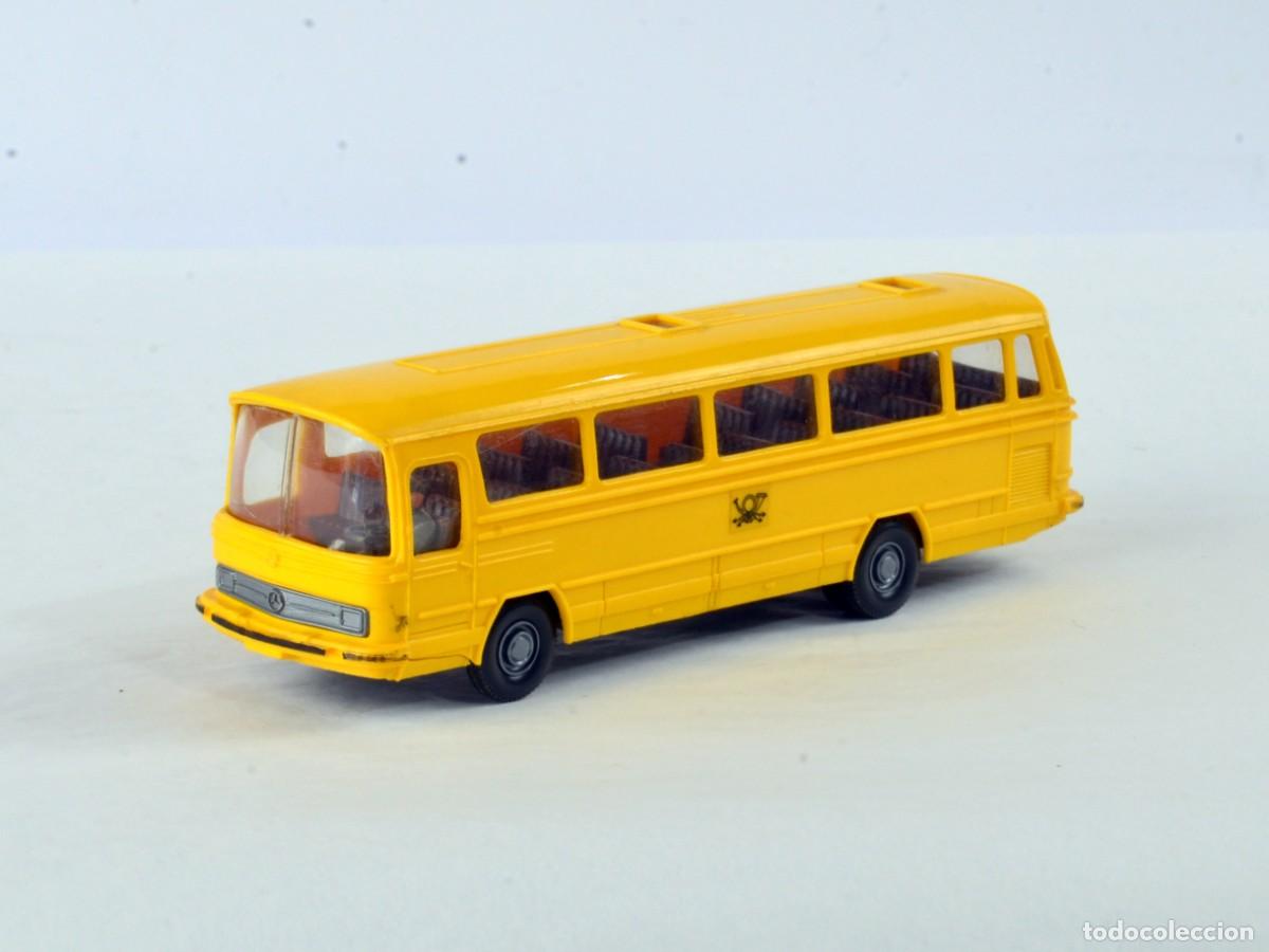 Coches a escala: Wiking Escala 1:87 H0 Antiguo Autocar Mercedes Benz O302 DBP 1967 - 79
