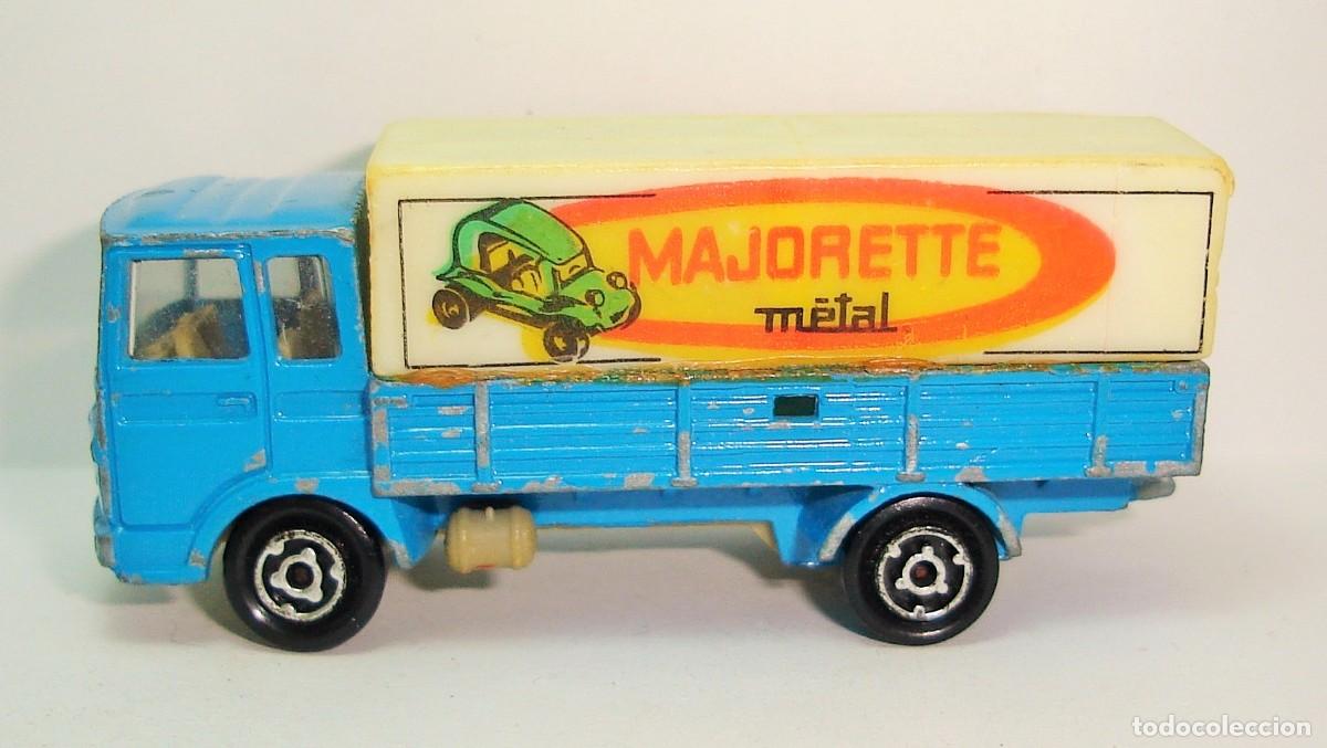 Coches a escala: CAMION SAVIEM TOLDO MAJORETTE ESCALA 1:100 LOTE 54