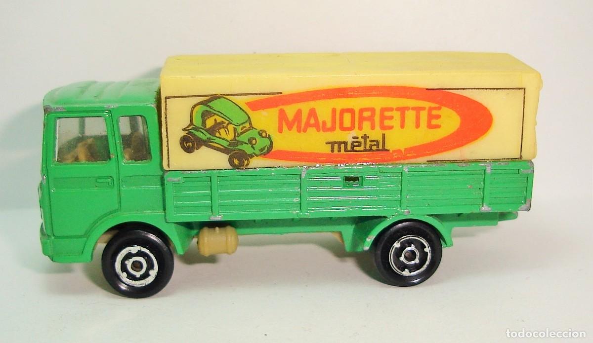 Coches a escala: CAMION SAVIEM TOLDO MAJORETTE ESCALA 1:100 LOTE 55
