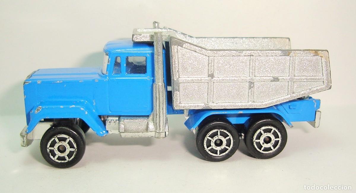 Coches a escala: CAMION MACK VOLQUETE MAJORETTE ESCALA 1:100 LOTE 56