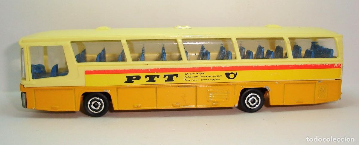 Coches a escala: AUTOBUS NEOPLAN PTT MAJORETTE ESCALA 1:87 LOTE 65