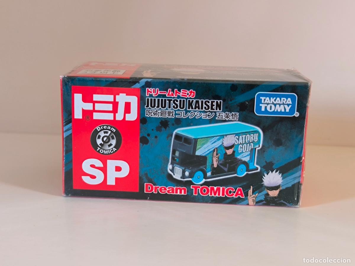 Coches a escala: JUJUTSU KAISEN TAKARA TOMY - BUS SATORU GOJO - DREAM TOMICA - JAPON - NUEVO (340Aw)
