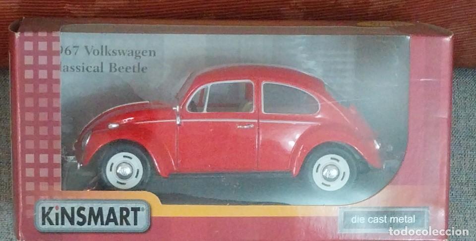 Coches a escala: COCHE METALICO VOLKSWAGEN 1967 CLASSICAL BEATLE
