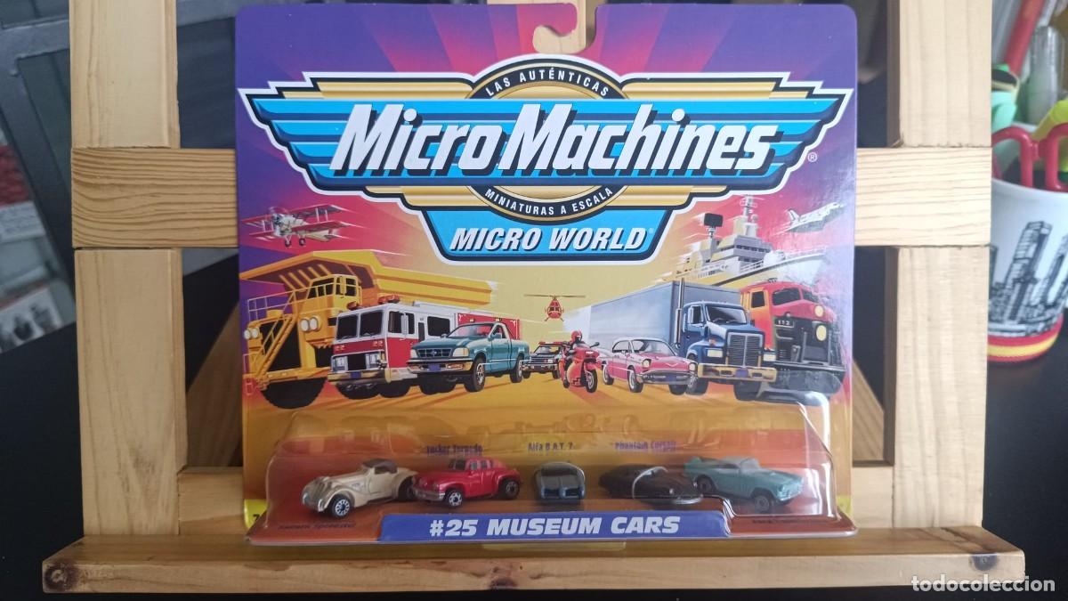 Coches a escala: Micro Machines #25 MUSEUM CARS ,Impecable - Edici&oacute;n Famosa - Colores Escasos- Nuevo/Precintado (MOC)