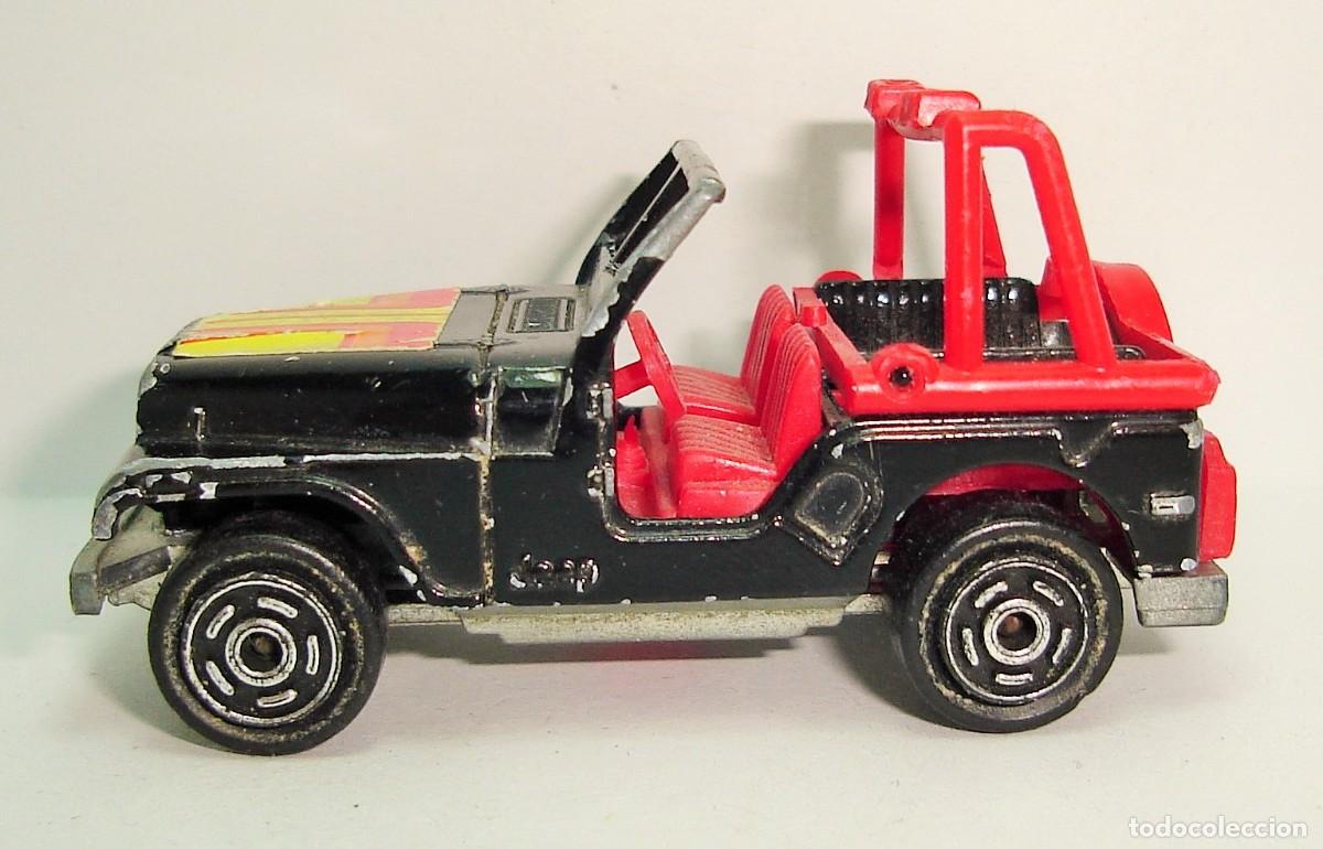 Coches a escala: JEEP 4X4 MAJORETTE ESCALA 1:54 LOTE 75