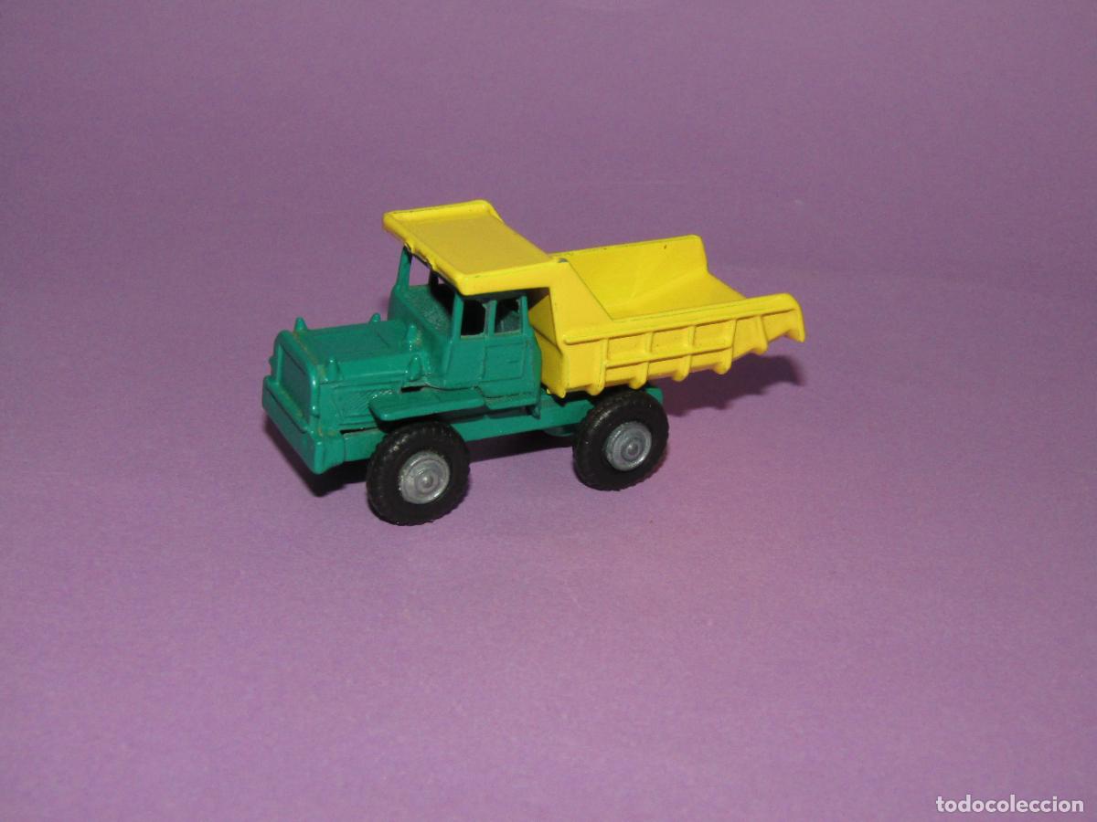 Coches a escala: Antiguo Cami&oacute;n Dumper Volquete de Miniaturas en Metal GUISVAL