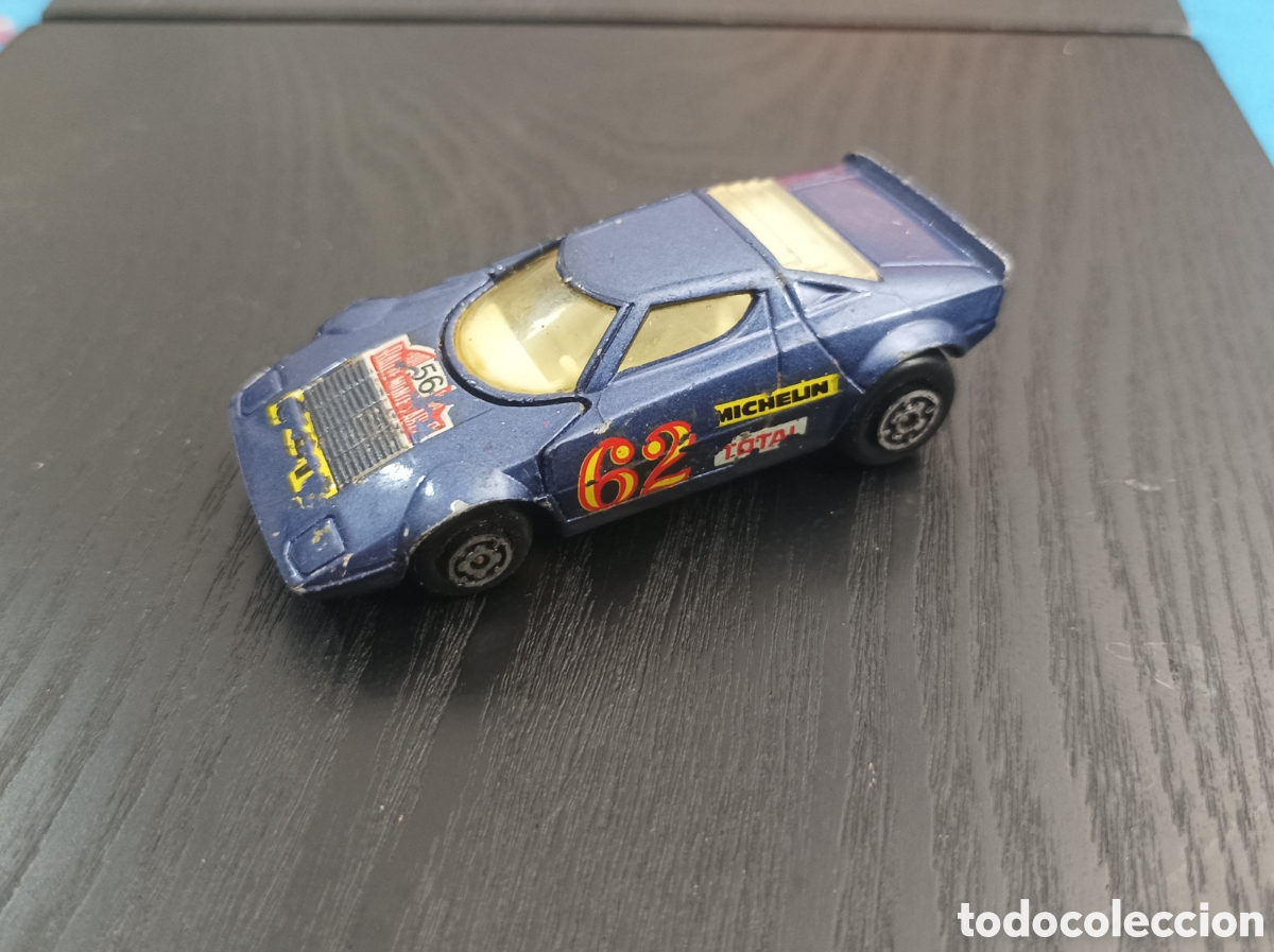 Coches a escala: Lancia Stratos Guisval (Made in Spain) esc 1:64 &rdquo;Serie Campe&oacute;n&rdquo; a&ntilde;os 70/80