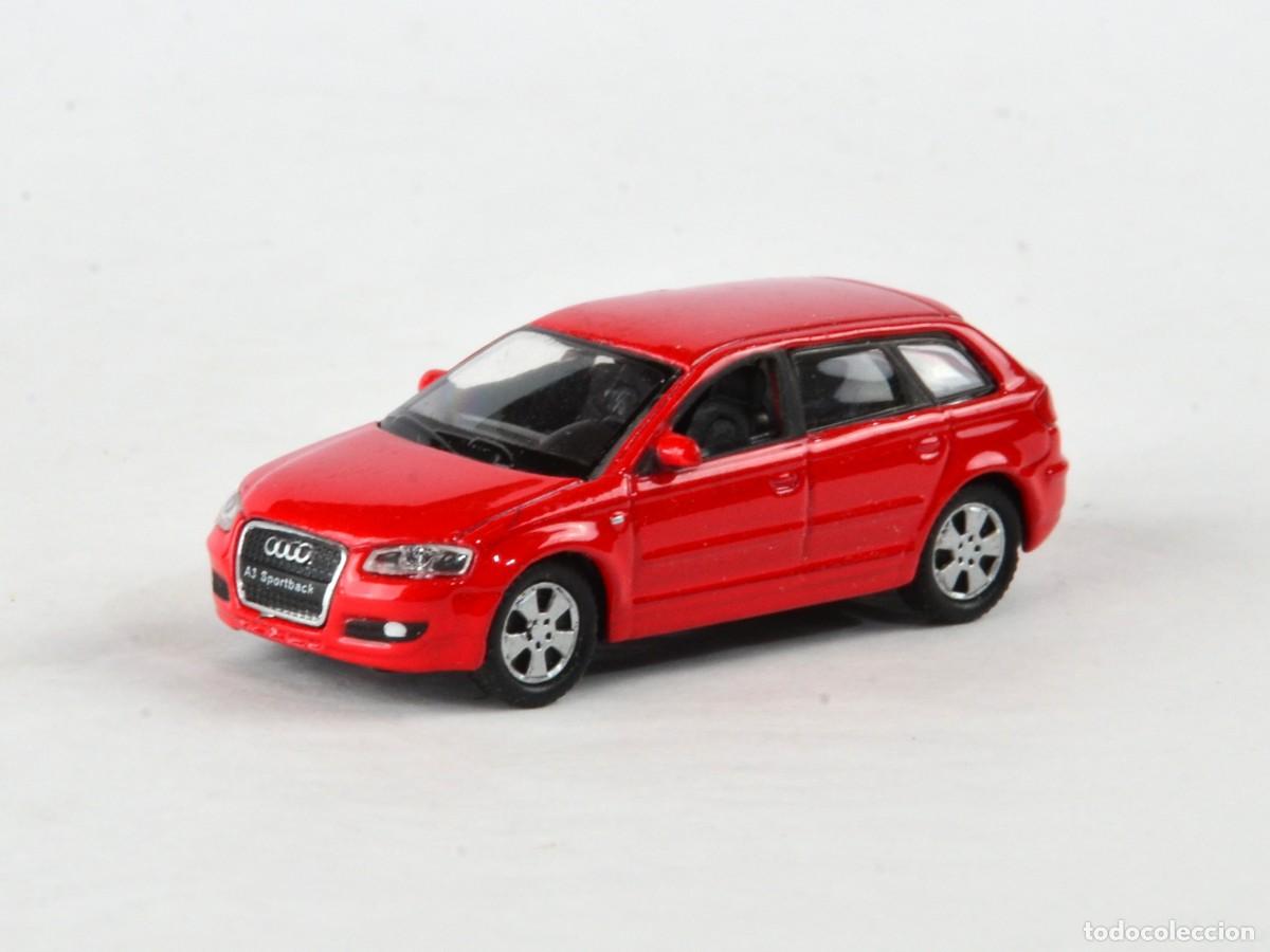 Coches a escala: Welly Escala 1:87 H0 Audi A3 Sportback Rojo