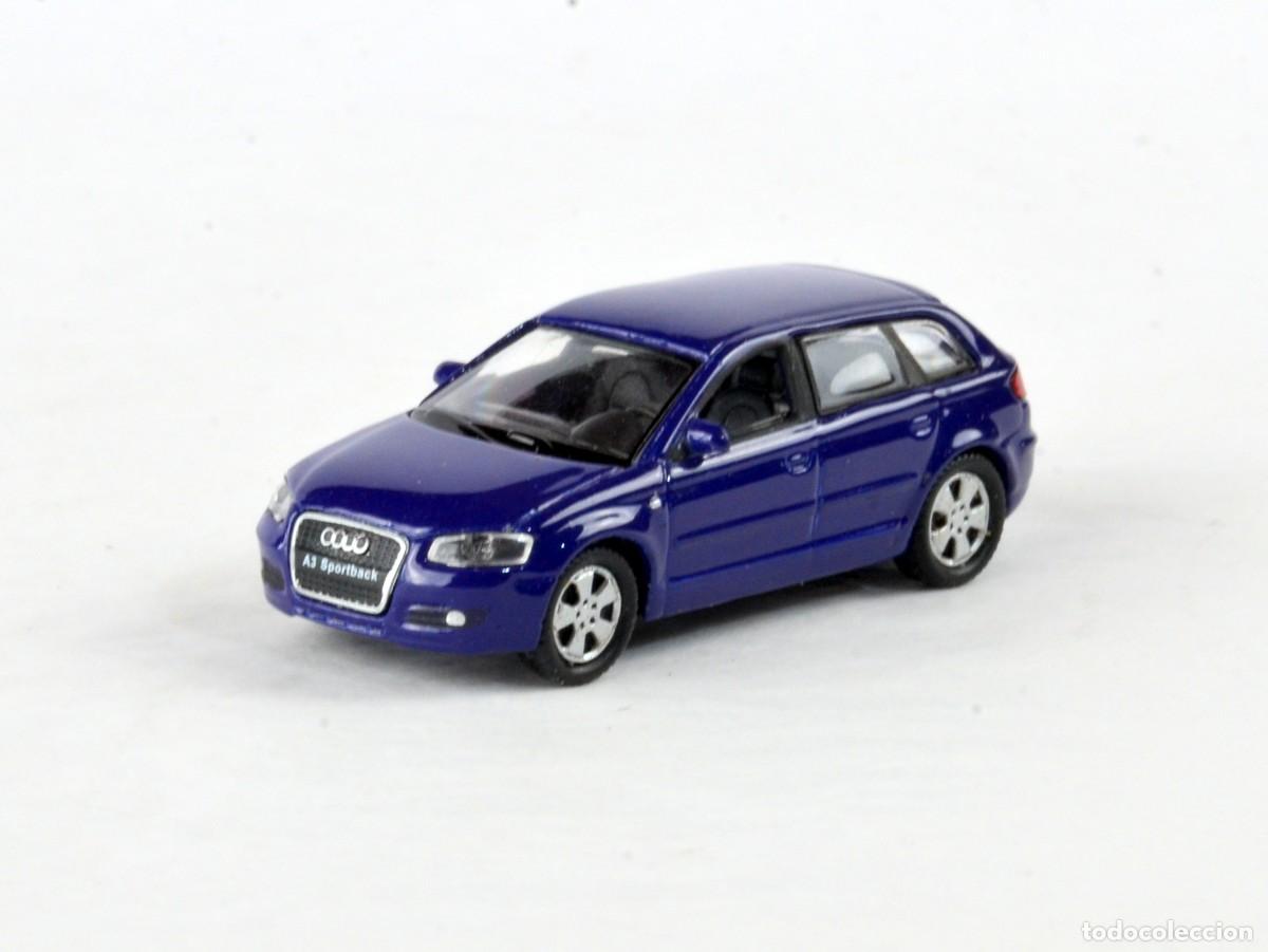 Coches a escala: Welly Escala 1:87 H0 Audi A3 Sportback Azul