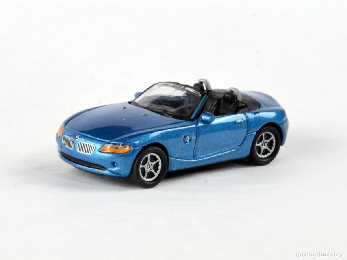 Coches a escala: Welly Escala 1:87 H0 BMW Z4 Azul Metalizado