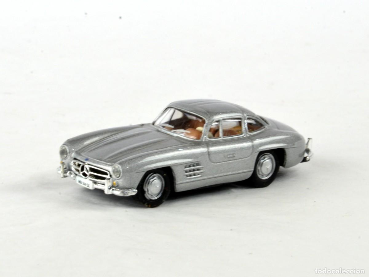 Coches a escala: Schuco Escala 1:87 H0 Mercedes Benz 300SL Coup&eacute; Plata