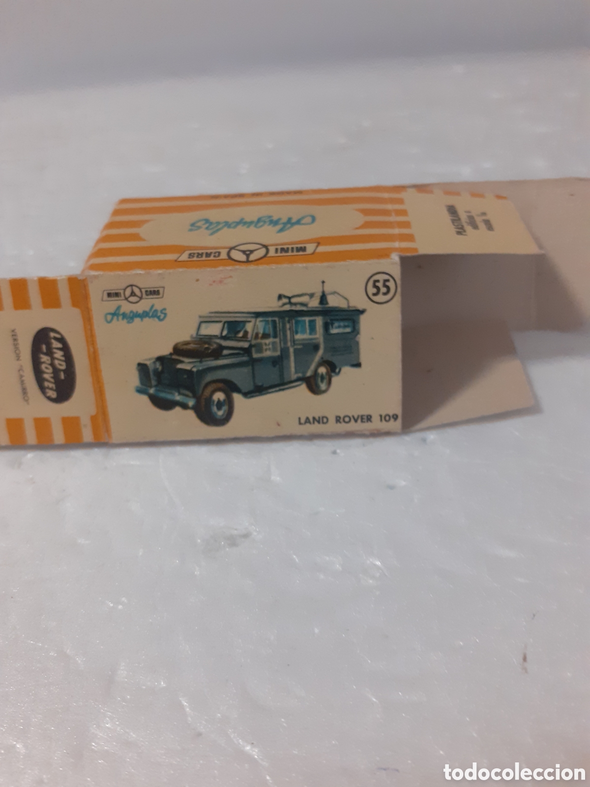 Coches a escala: ANGUPLAS MINICARS CAJA VACIA LAND ROVER CAMIRRO