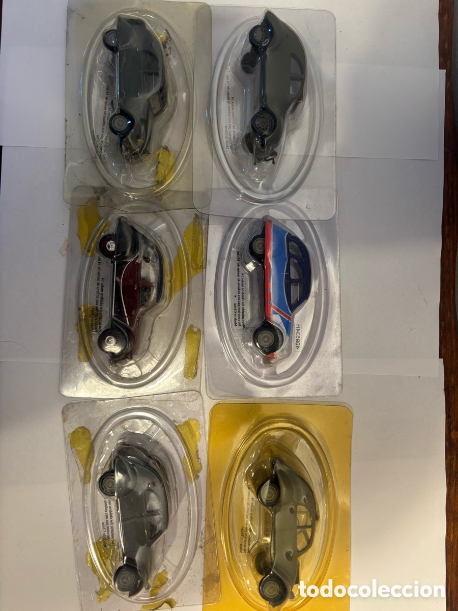 Coches a escala: Lote 6 Coches diferentes Norev Citroen 2 CV 1:64