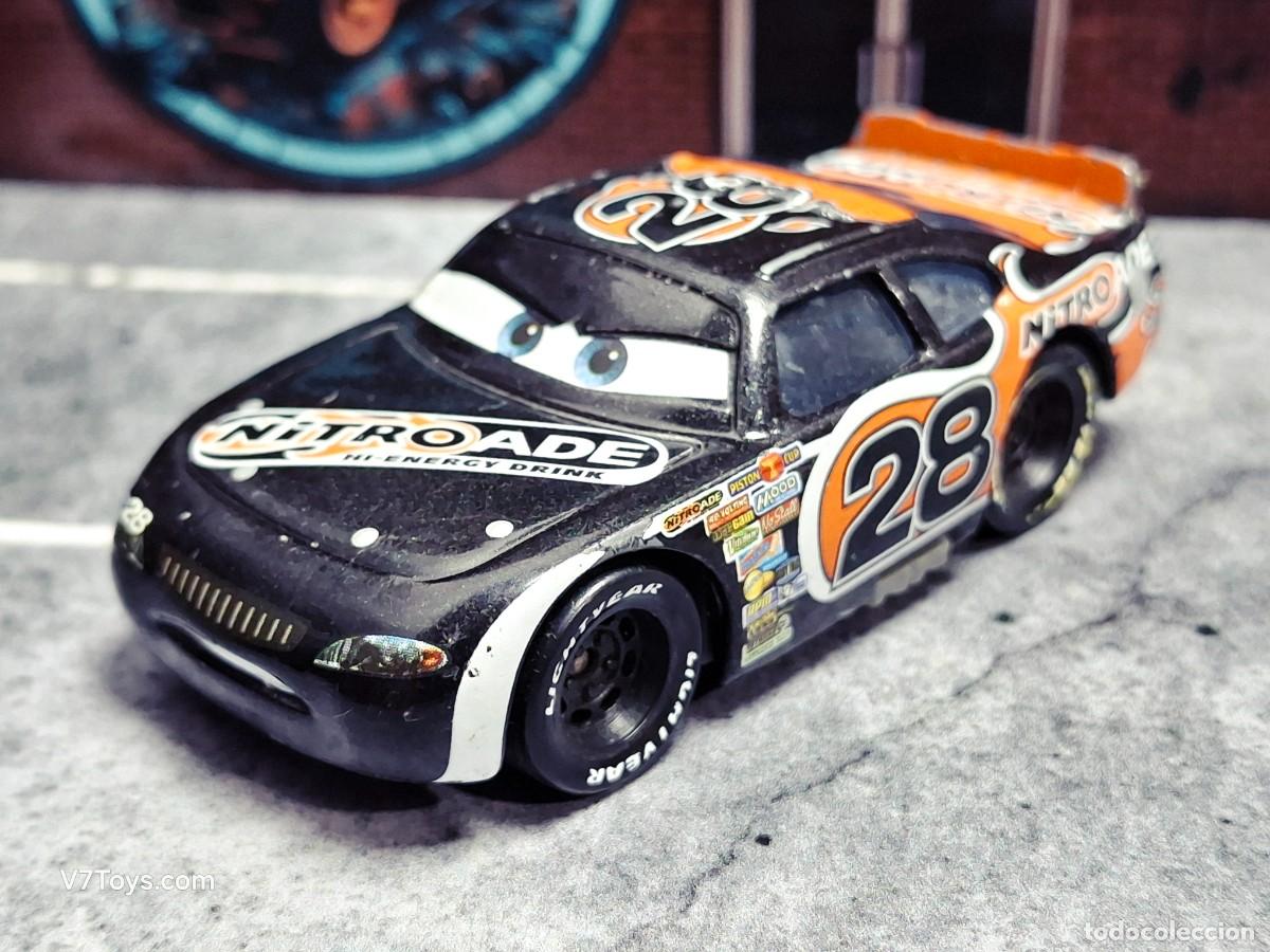 Coches a escala: Aiken Axler Cars 1/55 Disney Pixar (rueda delantera derecha floja)