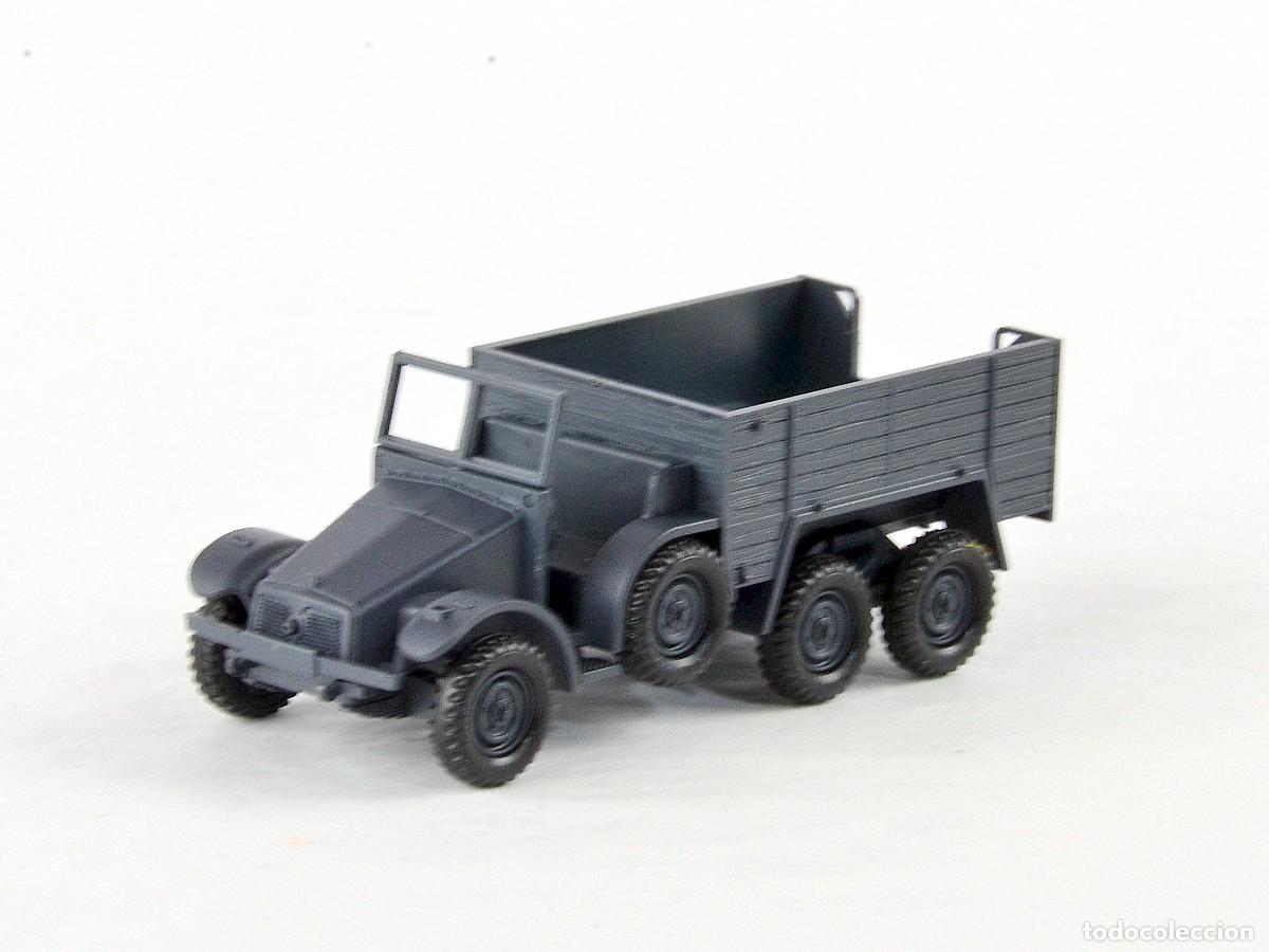 Coches a escala: Roco Minitanks Escala 1:87 H0 763 Krupp Protze Impecable con Caja