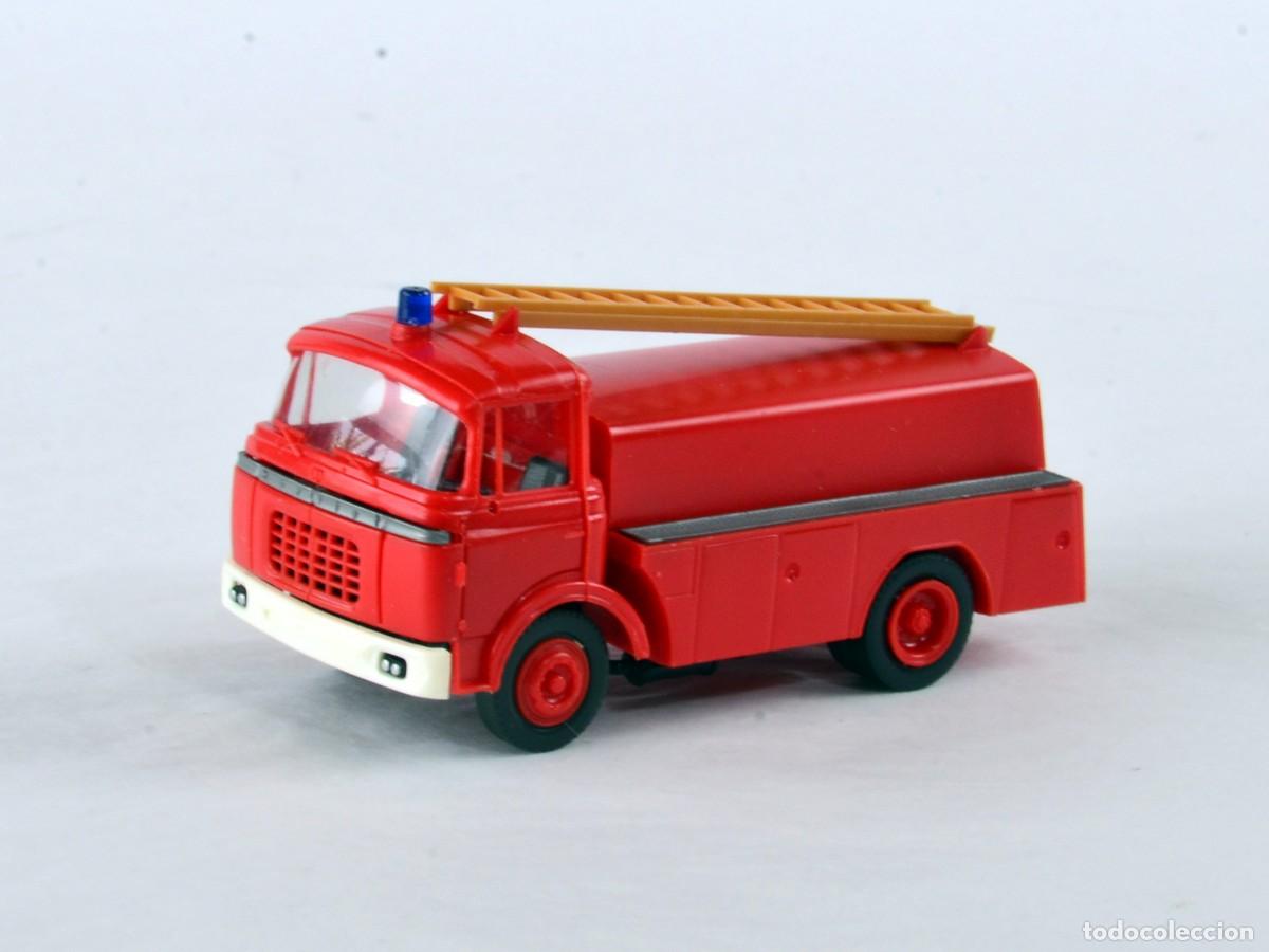 Coches a escala: Roskopf Escala 1:87 H0 Bomberos Berliet Sapeurs Pompier Impecable con Caja