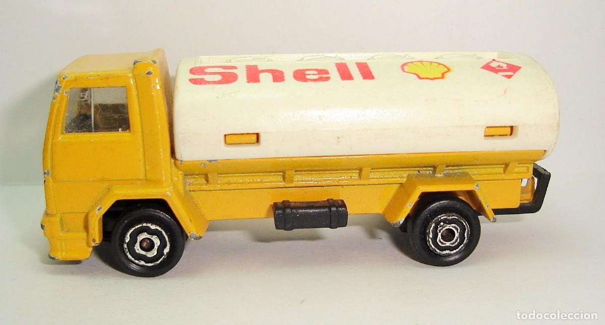 Coches a escala: CAMION FORD CISTERNA SHELL MAJORETTE ESCALA 1:100 LOTE 508