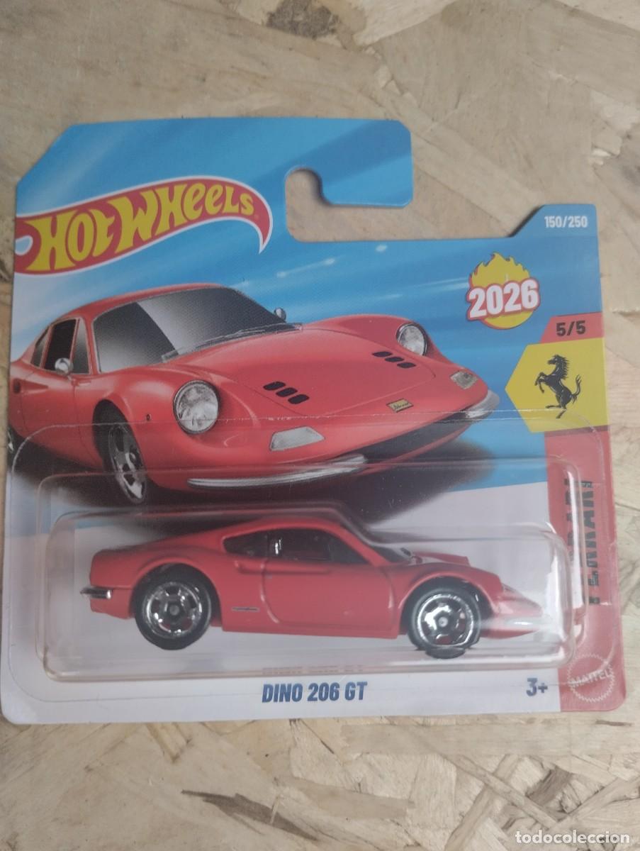 Coches a escala: Hot wheels Ferrari dino