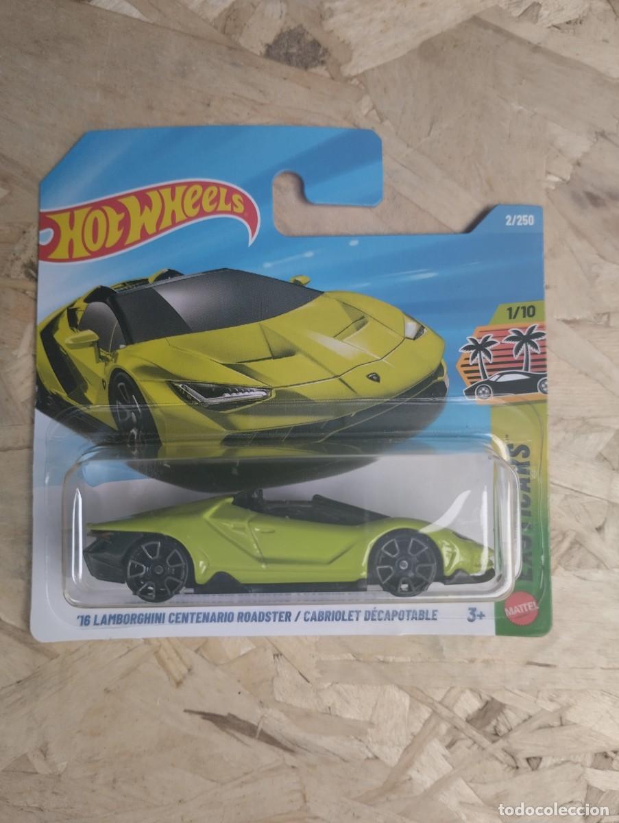 Coches a escala: Hot wheels Lamborghini centenario roadster