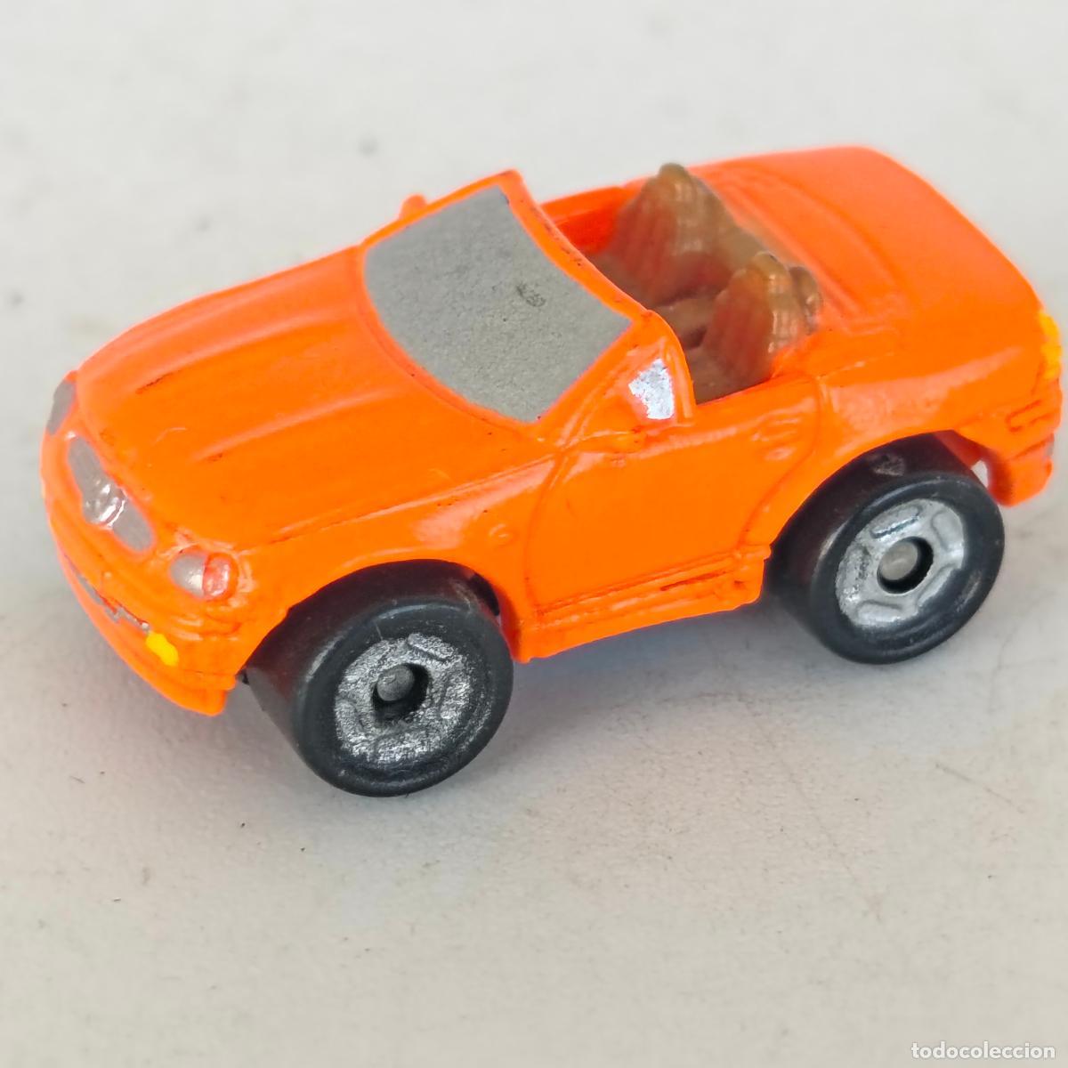 Coches a escala: Mercedes micro Machines galoob 1986 ? Naranja descapotable