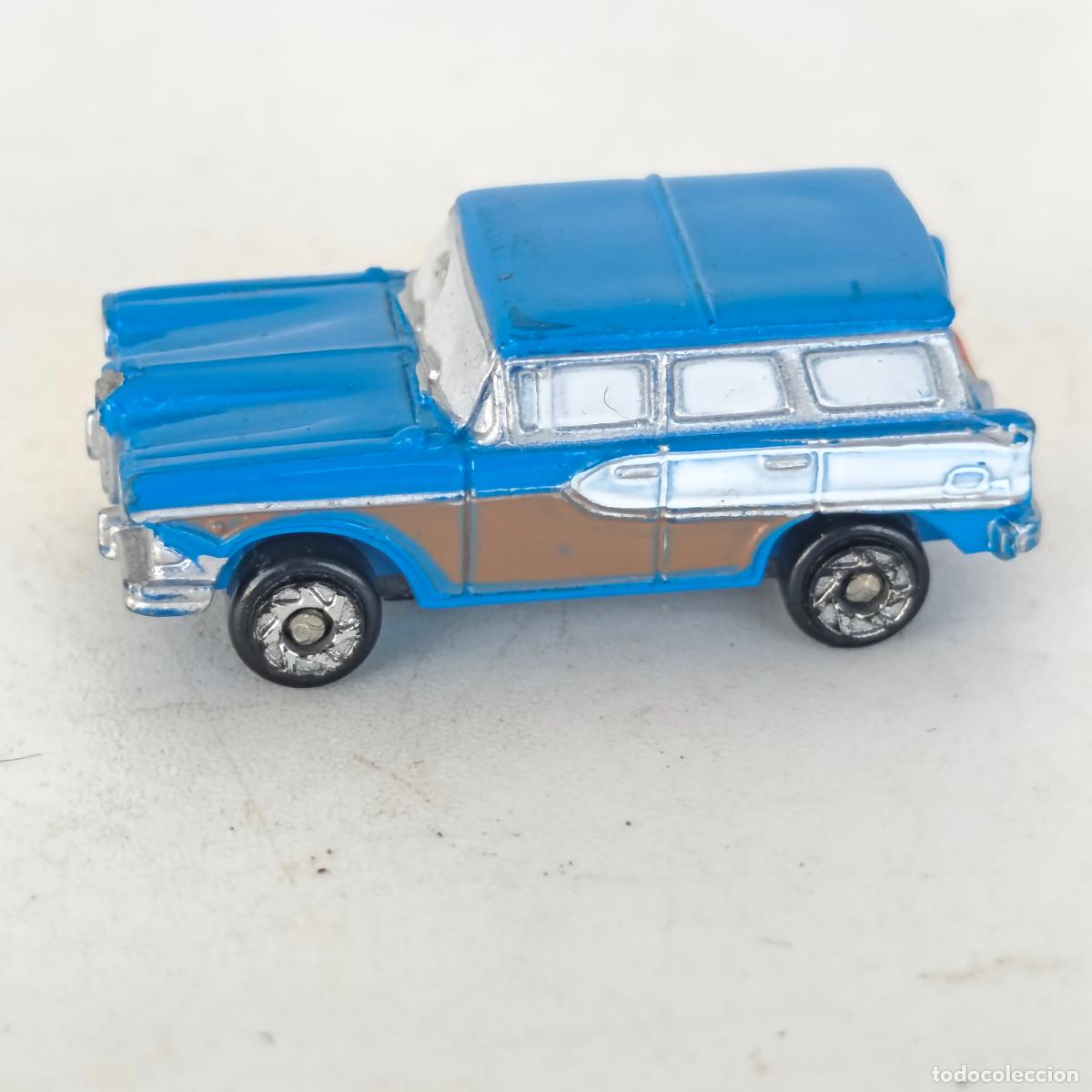 Coches a escala: Micro MACHINES edsel Ford Pacer Bermuda Wagon azul vintage Galoob MICROMACHINES