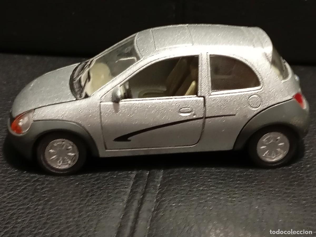 Coches a escala: FORD KA - A FRICCION - KINSMART - COCHE MINIATURA - 1/32 - TAMA&Ntilde;O SCALEXTRIC - PARA RESTAURAR