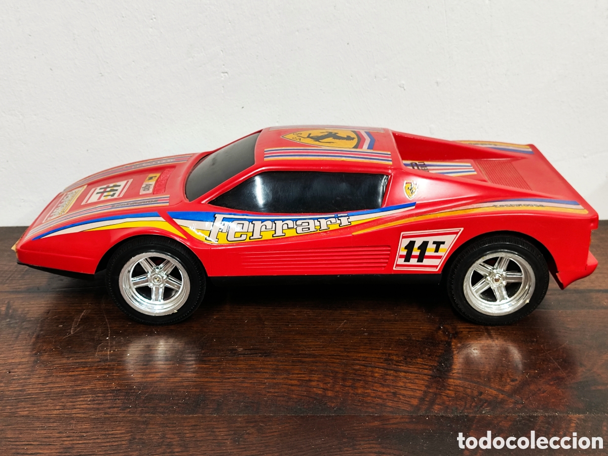 Coches a escala: ANTIGUO COCHE DE JUGUETE FERRARI TESTAROSSA FABRICADO EN ESPA&Ntilde;A