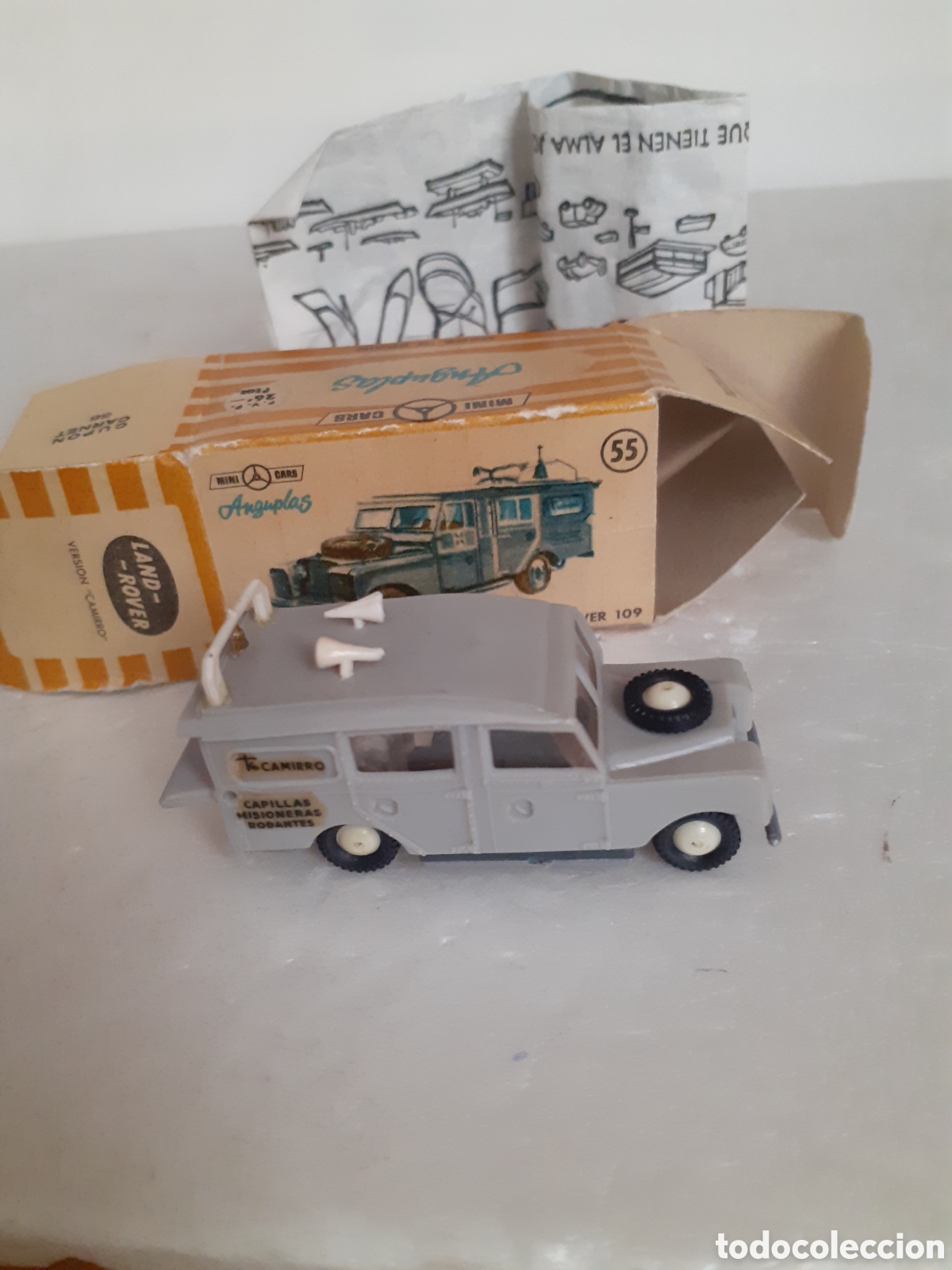 Coches a escala: ANGUPLAS MINICARS LAND RIVER CAMIRRO EN CAJA Y CATALAGO