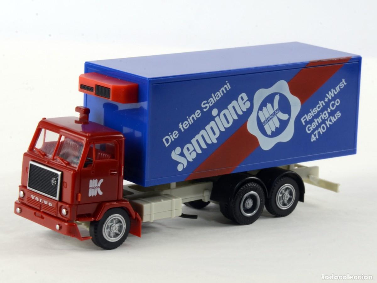 Coches a escala: Herpa Escala 1:87 H0 Cami&oacute;n Frigor&iacute;fico Volvo F88 Sempione