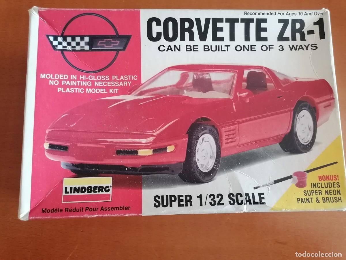 Auto in scala: LINDBERG * CORVETTE ZR-1 * MAQUETA MODELISMO ** TAL CUAL FOTOS * ESCALA 1/32