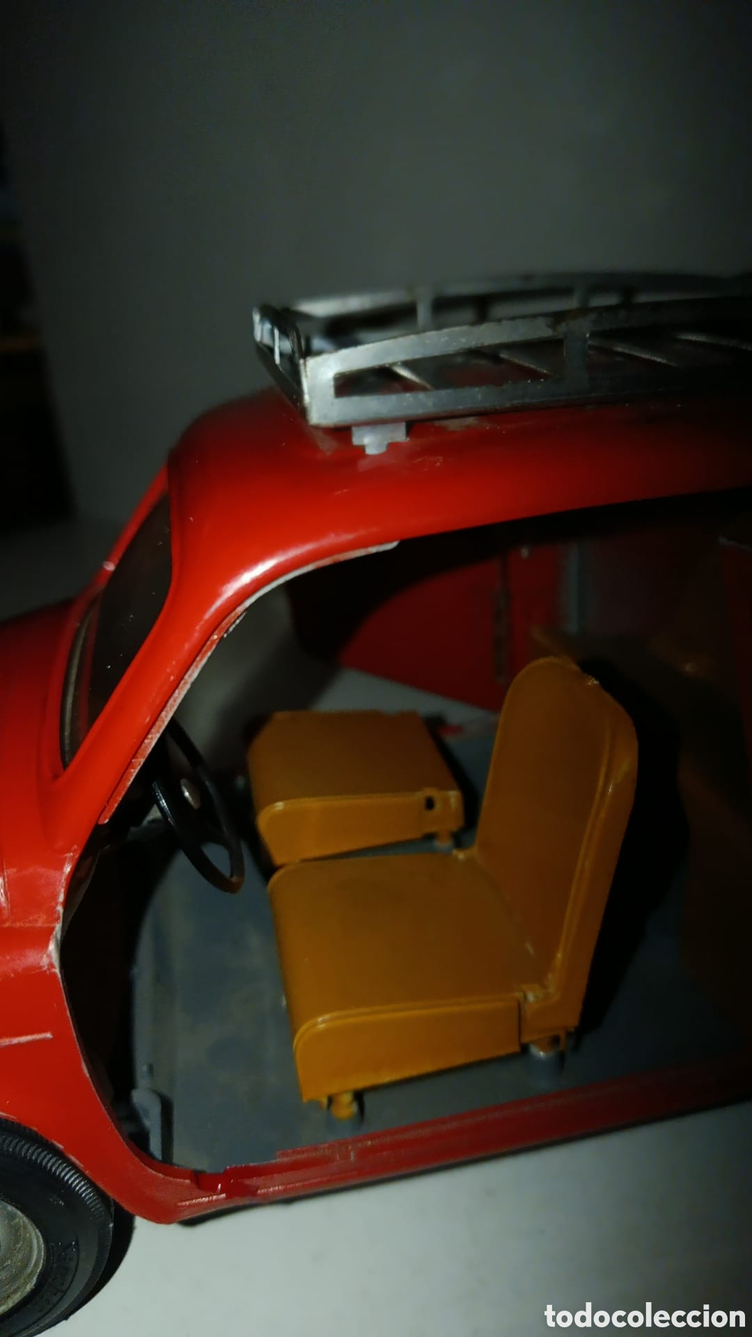Coches a escala: Seat 600 sanchis rojo - Foto 5
