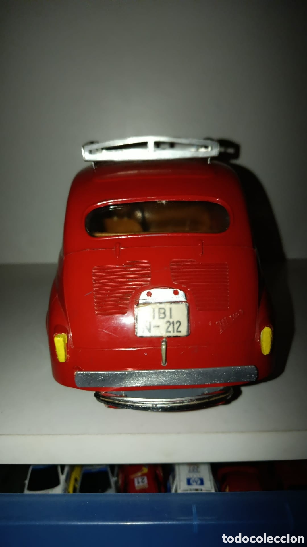Coches a escala: Seat 600 sanchis rojo - Foto 7