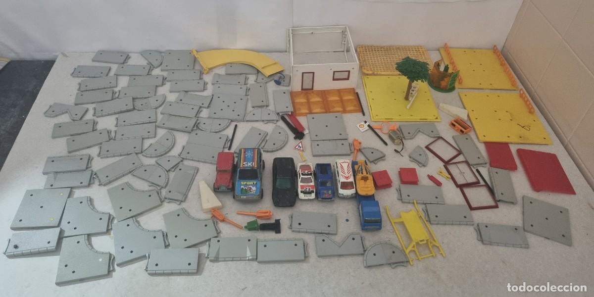 Carros em escala: Lote de garajes y coches majorette y garaje majo kit majokit