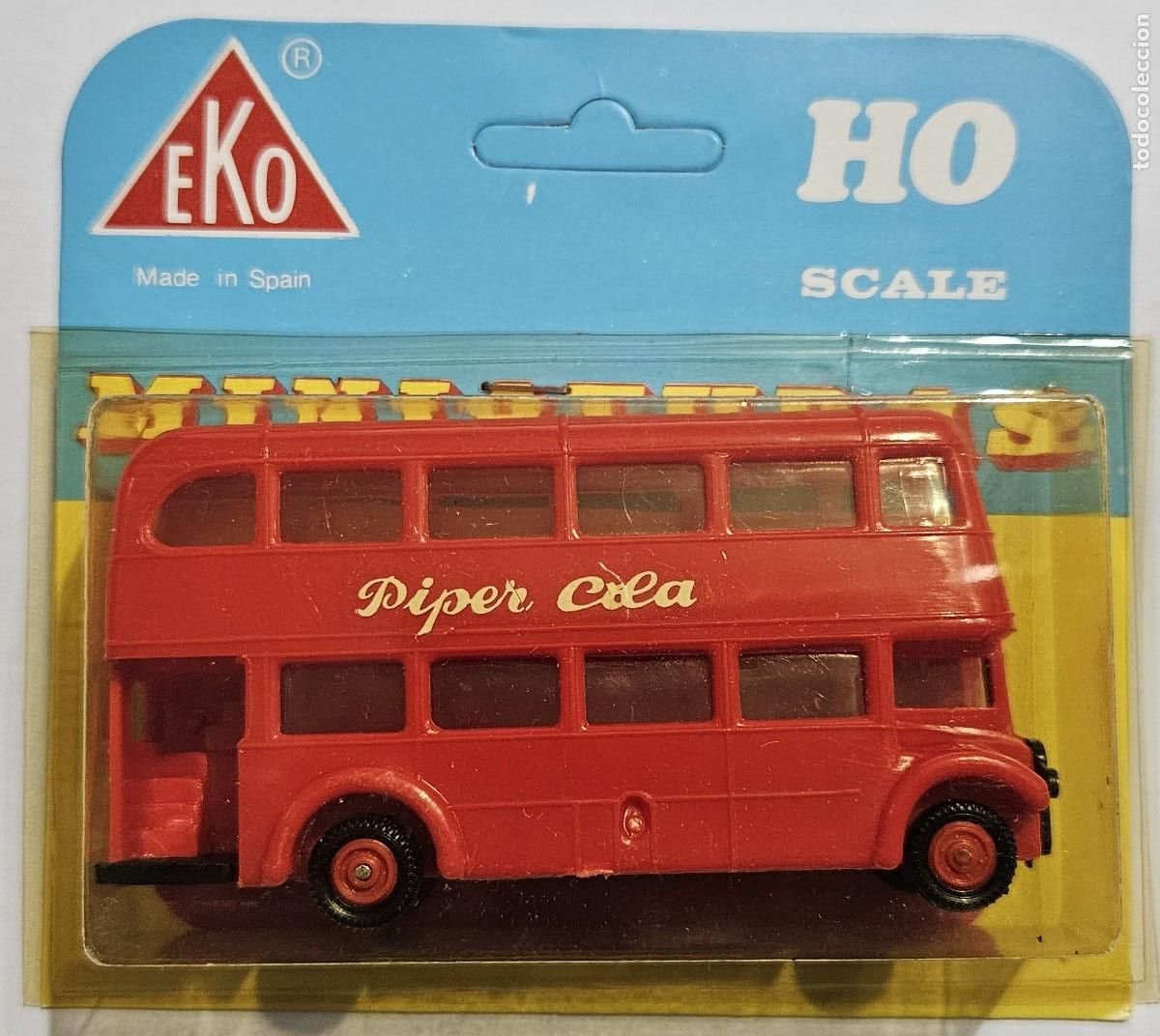 Coches a escala: EKO 2110 AUTOBUS 2 PISOS PIPER COLA 1:87