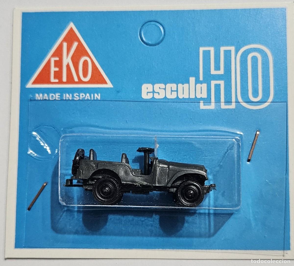 Coches a escala: EKO 4022 JEEP WILLYS MILITAR H0 1:87