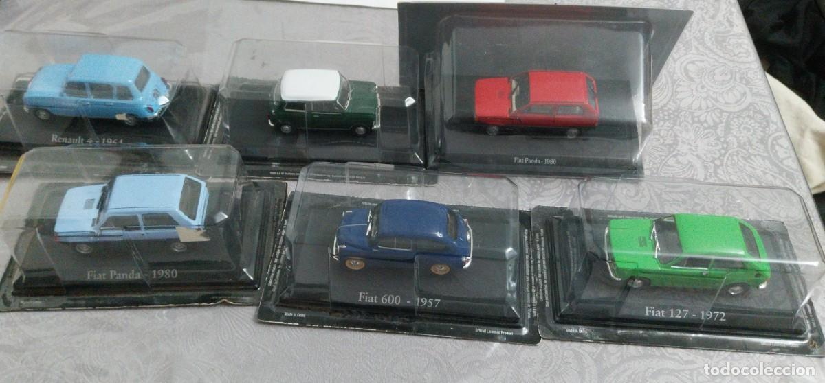 Coches a escala: LOTE DE 6 COCHES EN METAL.