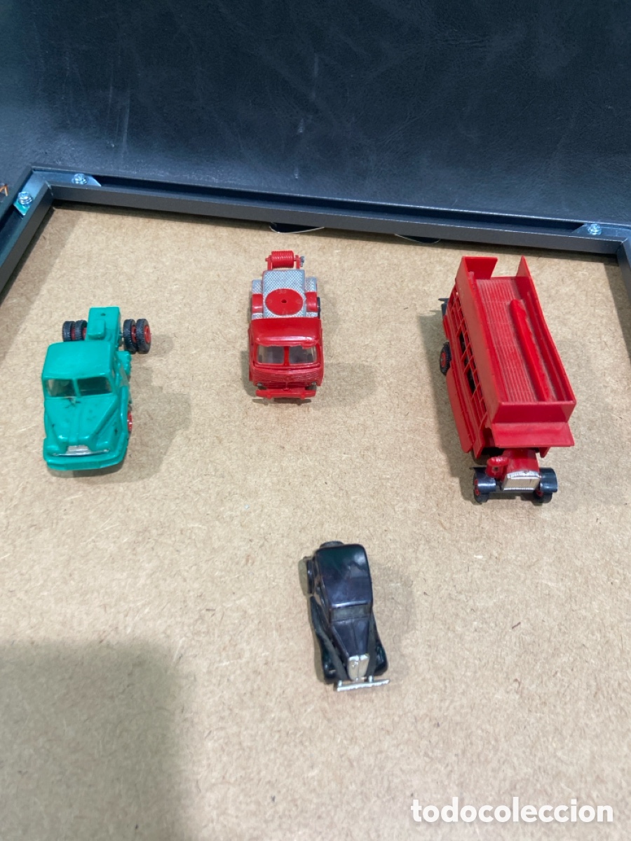 Coches a escala: Coches miniaturas. Lote 4 uds. Anguplas, Chambens, Guisual, Dinky toys