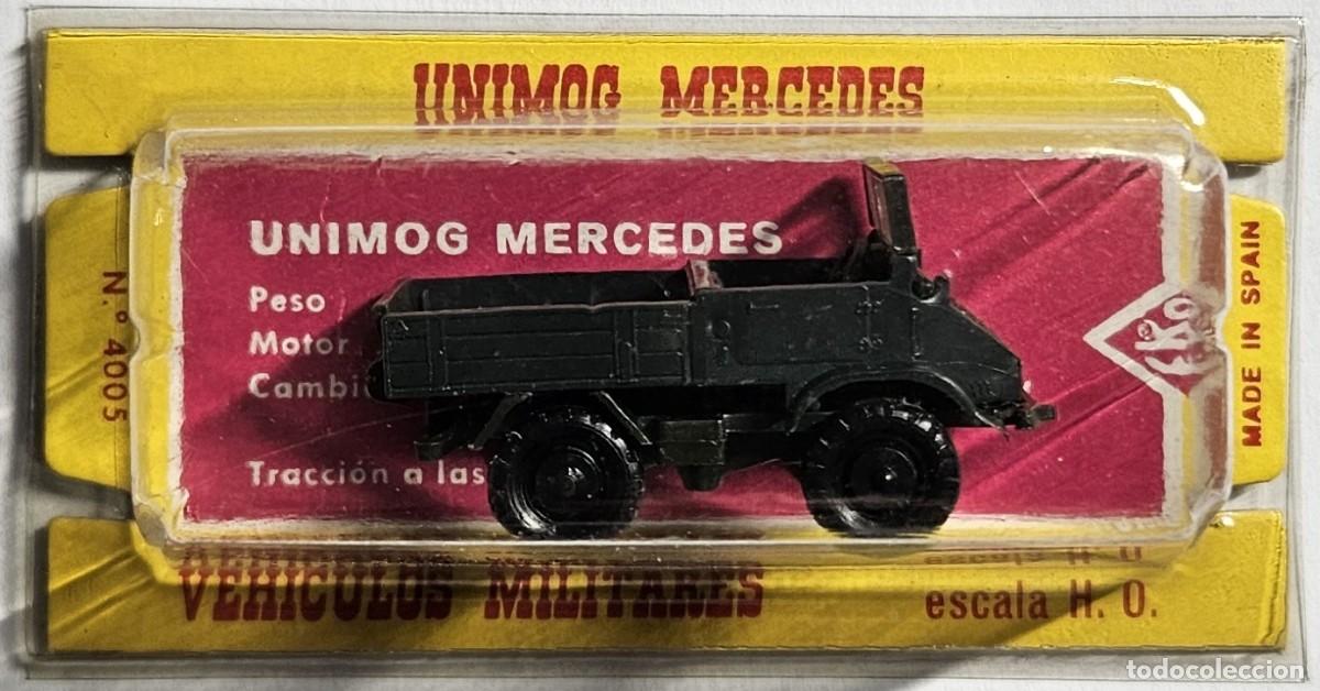 Coches a escala: EKO 4005 UNIMOG MERCEDES MILITAR H0 1:87