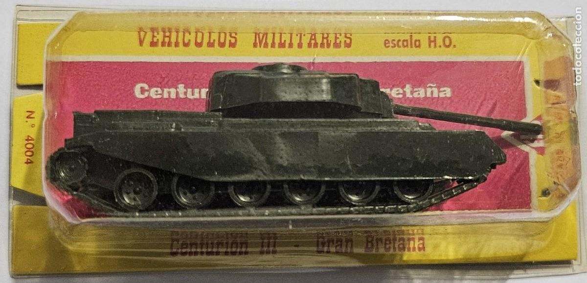 Coches a escala: EKO 4004 TANQUE CENTURION III GRAN BRETA&Ntilde;A MILITAR H0 1:87