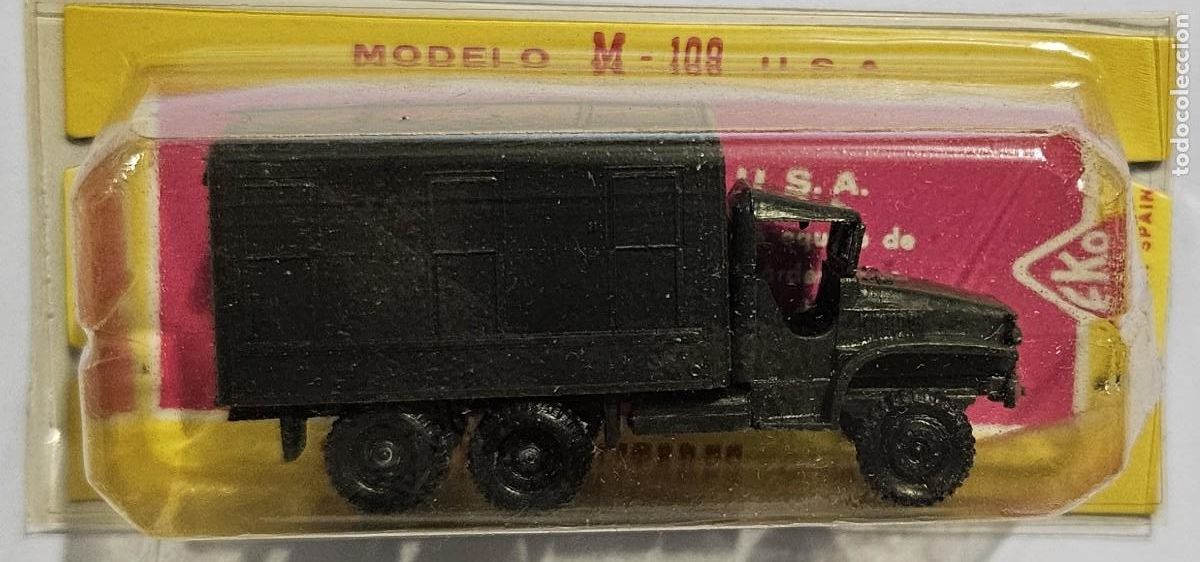 Coches a escala: EKO 4026 CAMI&Oacute;N MODELO M - 109 U.S.A. MILITAR H0 1:87