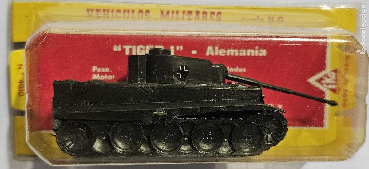 Coches a escala: EKO 4010 TANQUE TIGER I ALEMANIA MILITAR H0 1:87