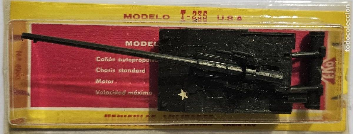 Coches a escala: EKO 4030 TANQUE T - 235 U.S.A. MILITAR H0 1:87