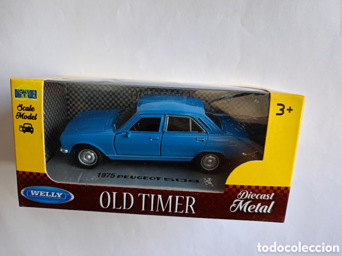 Coches a escala: 1975 Peugeot 504 Welly old timer