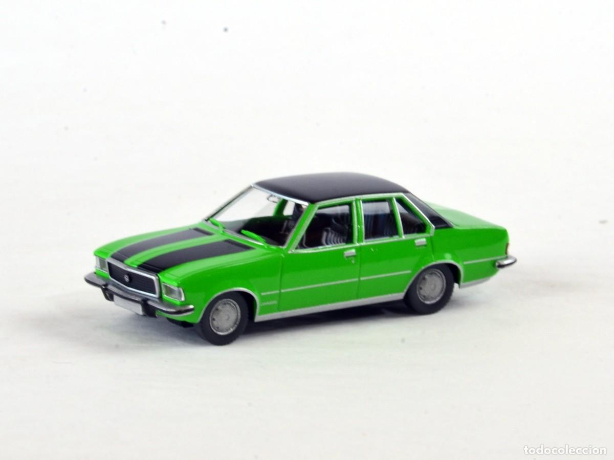 Coches a escala: Wiking Escala 1:87 H0 Opel Commodore B Verde Metalizado Impecable con Caja