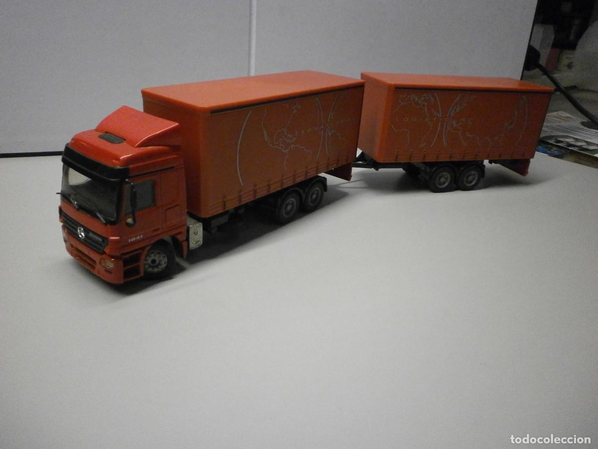 Coches a escala: joal 1/50 camion mercedes actros 1841 internacional logistic