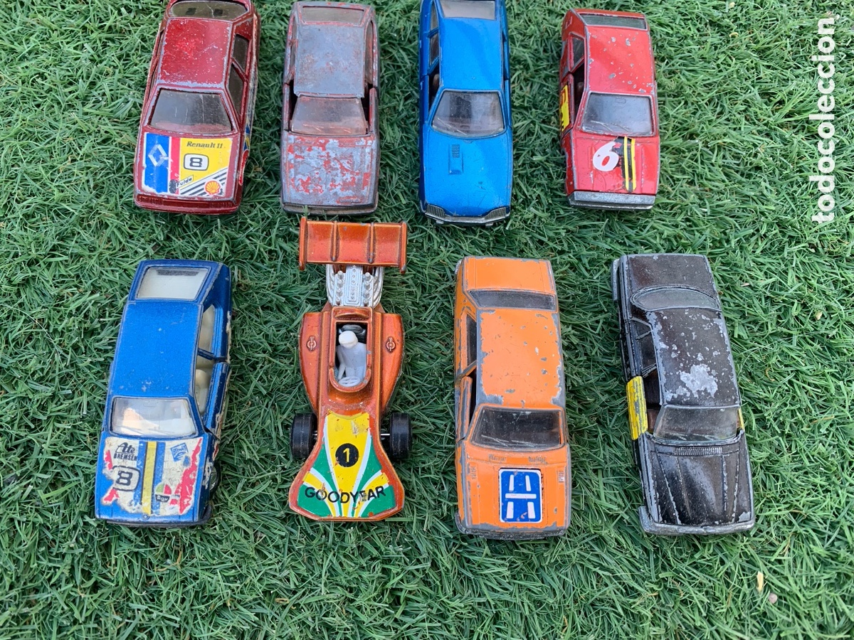 Modellautos: &bull;Lote 8 coches MIRA 1:64 Spain