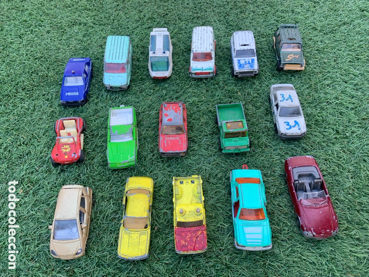Coches a escala: &bull;Lote x21 coches MAJORETTE 1:64 - Foto 1