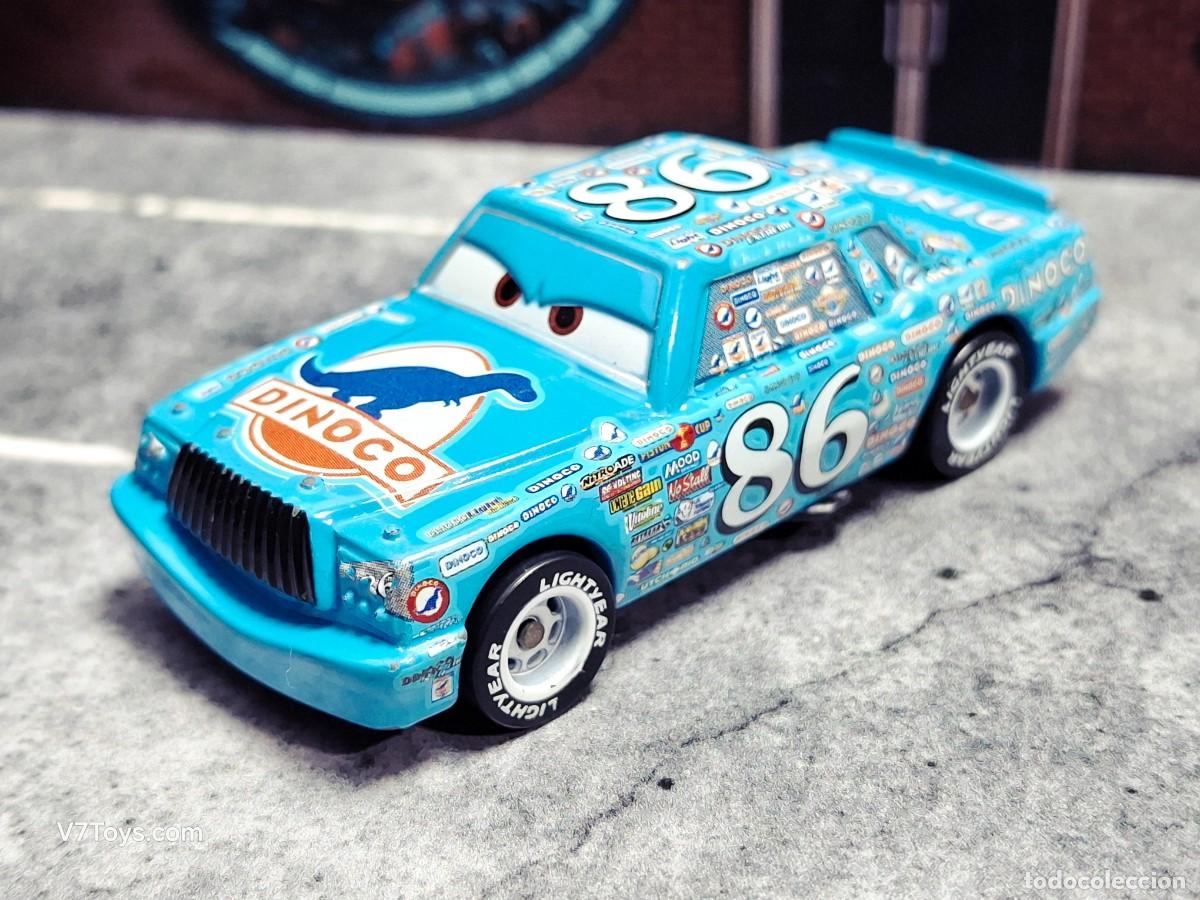 Coches a escala: Chick Hicks Dinoco Cars Disney Pixar 1/64